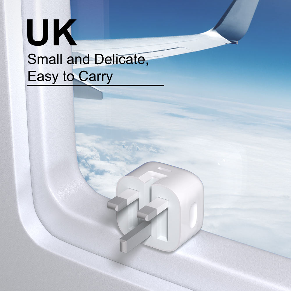 UK PD 20W Quick Charger Plug and Type C Charging Cable Power Adapte and Cord for iPhone