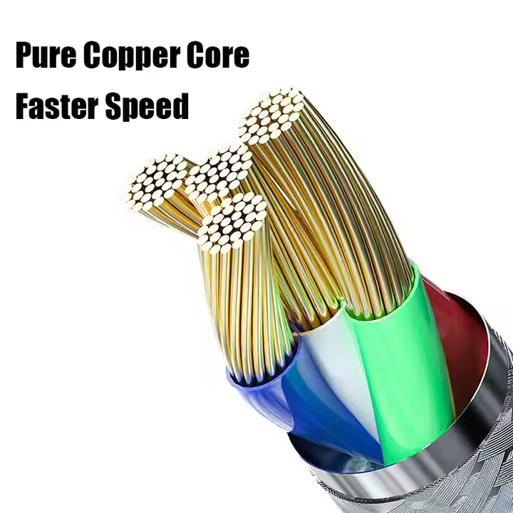 60W Apple USB-C to C PD Cable, Quick Charge & Data Transfer for Type-C Phones