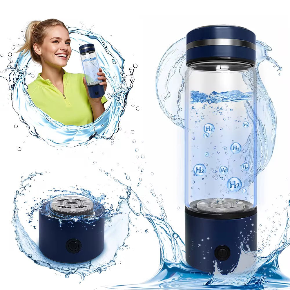 High Capacity Hydrogen Rich Water Bottle Portable Hydrogen Water Bottle Water Hydrogen Generator