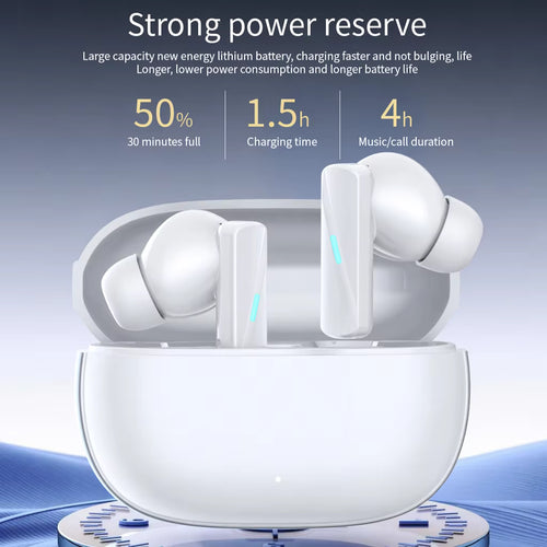 Bass Boost Wireless Earbuds, TWS Stereo Headphones, High Quality, LED Display bluetooth Earphone for Gaming Sport